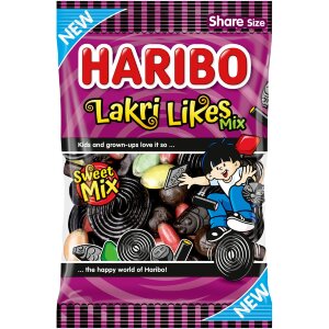 HARIBO Lakri Likes Mix 250 g Candy Bag