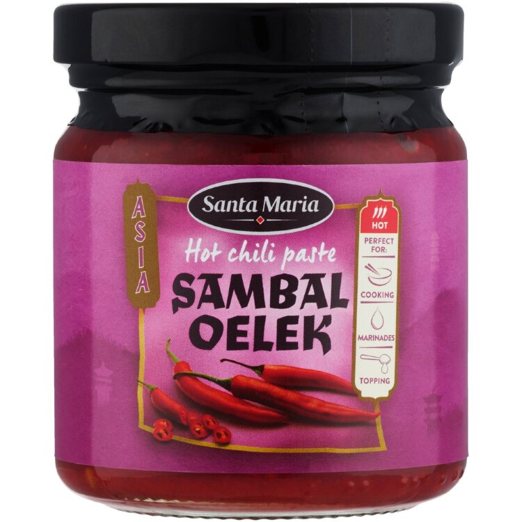 Santa Maria 200G Sambal Oelek Chili Paste