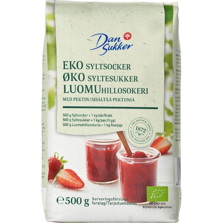 Dansukker Organic Jam Sugar 2:1 500g