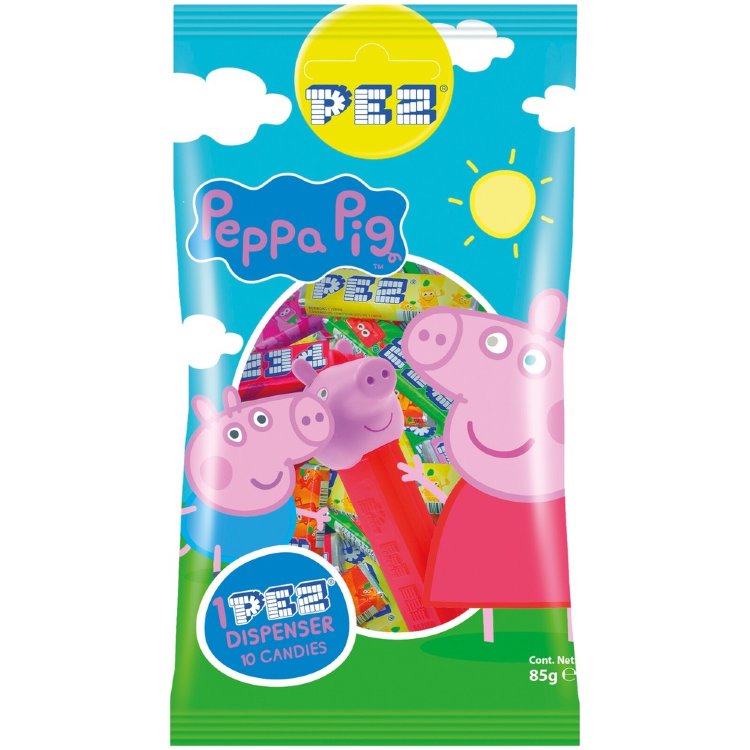 Pez 85g Dispenser Bag 1+10