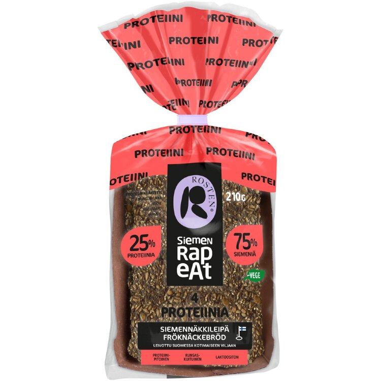 Rosten 4 Protein Seed Cracker Bread 10pcs 210g
