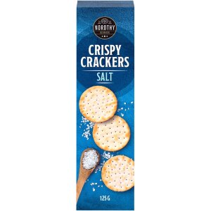 Nordthy Crispy Crackers Salt 125g