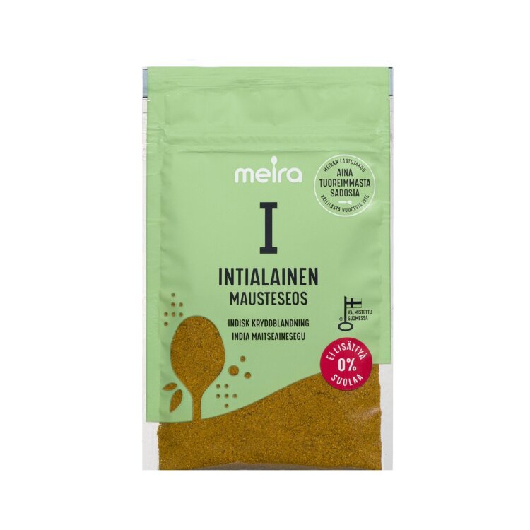 Meira Intialainen mausteseos ei lisättyä suolaa 28g