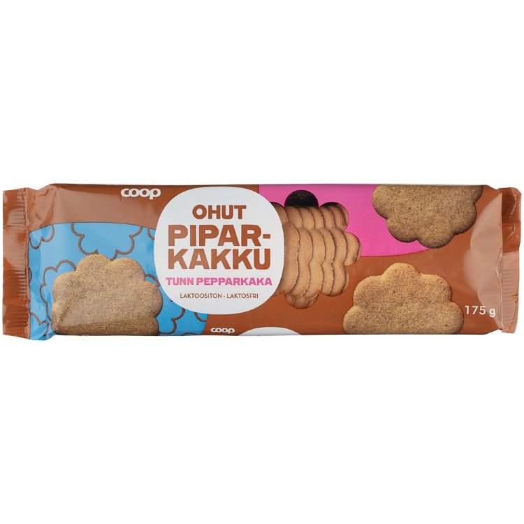Coop Thin Gingerbread 175 g