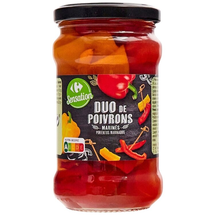 Carrefour Marinated Peppers 280/185 g