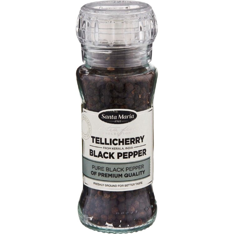 Santa Maria Tellicherry Black Pepper Pepper Mill 70 g