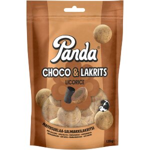 Panda Choco Licorice Chocolate Licorice 120g