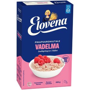 Elovena 630g Raspberry Instant Porridge Flakes