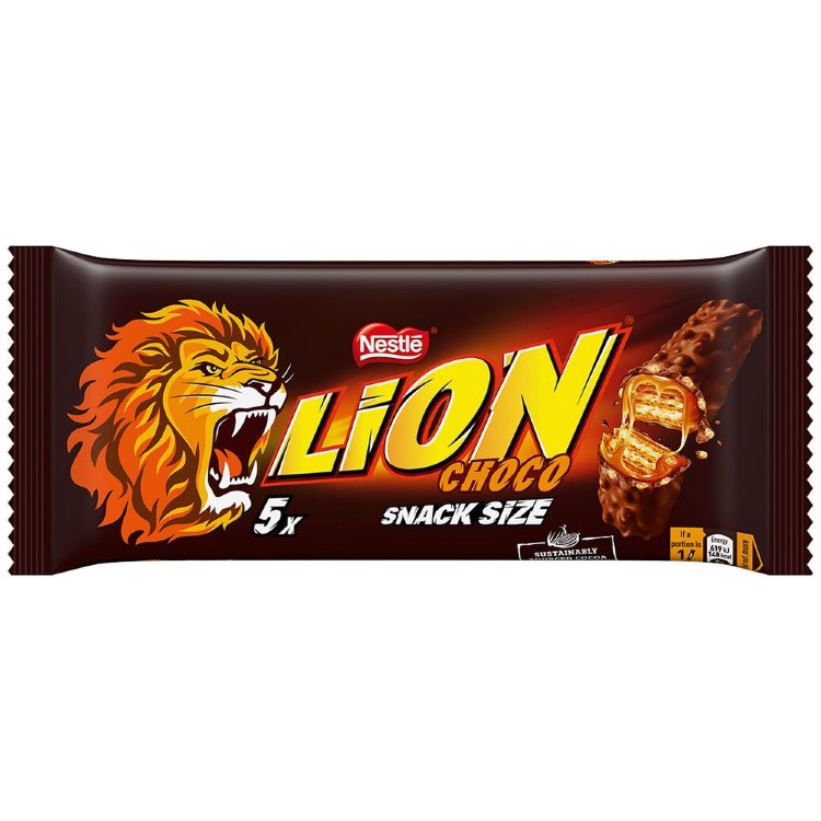 Nestlé Lion 5x30g Chocolate Coated Wafer Bar