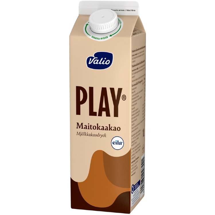 Valio Play® Milk Cocoa Drink 1 l Lactose-Free