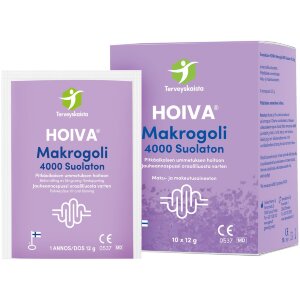 Terveyskaista HOIVA® Macrogol 4000 salt-free 10x12 g