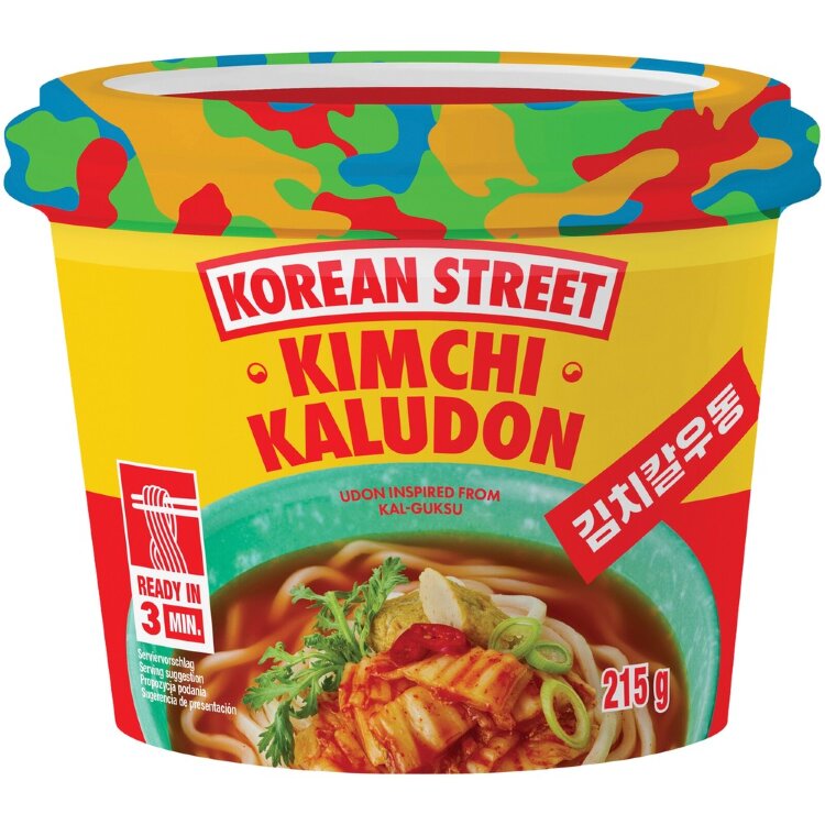 Korean Street Kaludon Kimchi Noodles 215 g