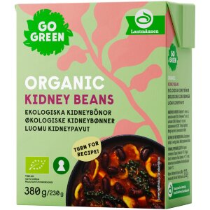 GoGreen Organic Kidney Beans 380g
