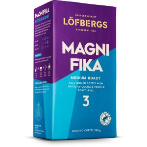 Löfbergs Magnifika Filter Coffee 500g Rainforest Alliance