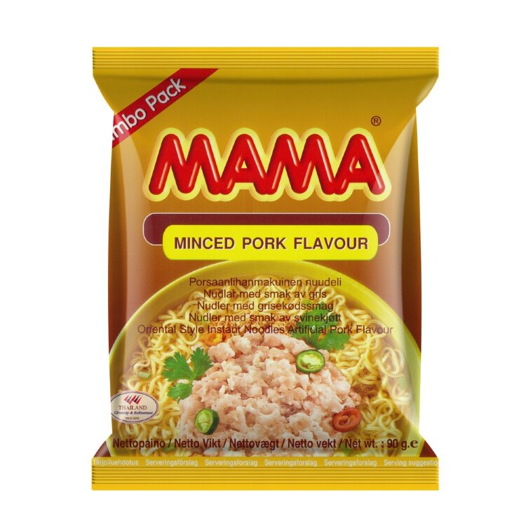 Mama Eastern Flavored Pork Noodles 90g