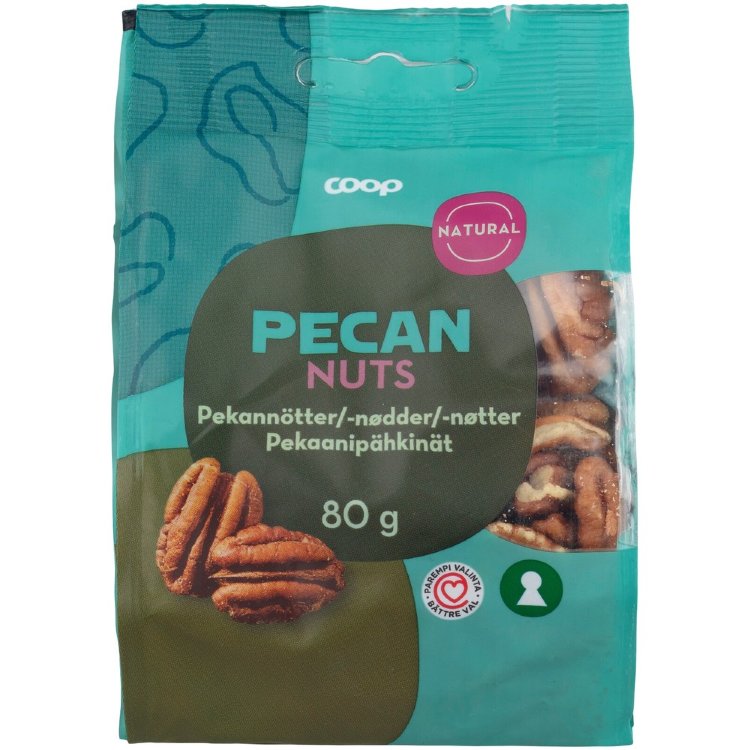 Coop Pecan Nuts 80 g