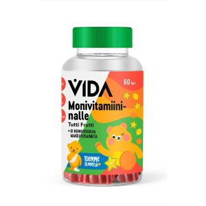 Vida Multivitamin Bear Tutti Frutti 60 pcs / 120 g