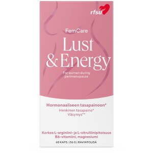 RFSU Lust & Energy 60 pcs Dietary Supplement for Lack of Energy