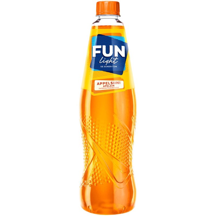 FUN Light Orange Flavored Drink Concentrate 1.0l