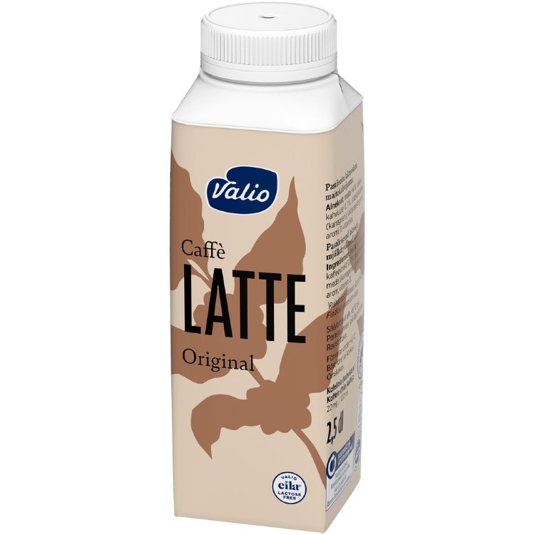 Valio Latte Original Milk Coffee Drink 2.5 dl Lactose-Free