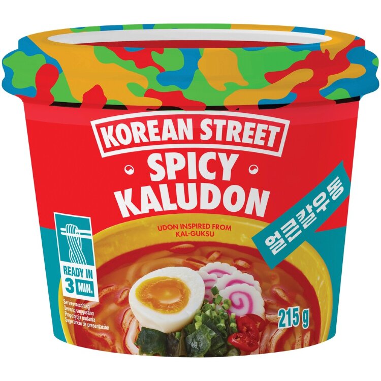 Korean Street Kaludon Spicy Noodles 215 g