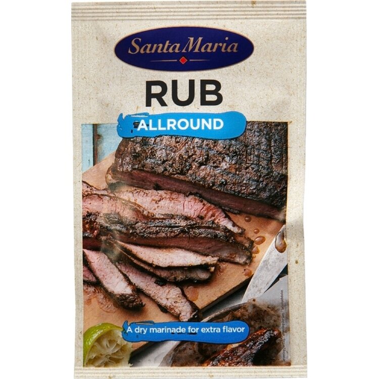 Santa Maria BBQ Rub Allround Dry Marinade 22g