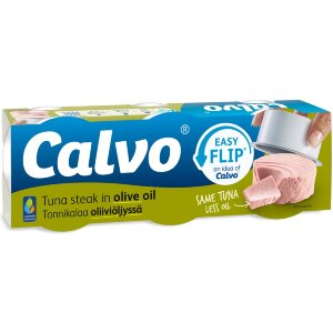 Calvo Tuna In Olive Oil 3x65/52g