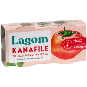 Lagom Chicken Fillet in Tomato Sauce 2x80g