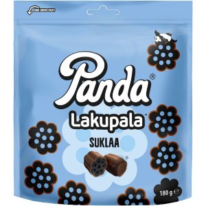 Panda Lakupala Chocolate Licorice 180g