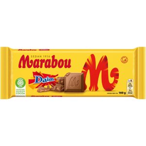 Marabou Daim Chocolate Bar 160g