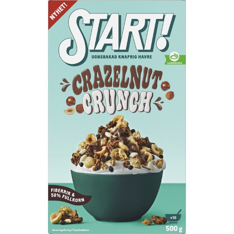 START! Crazelnut Crunch Granola 500g
