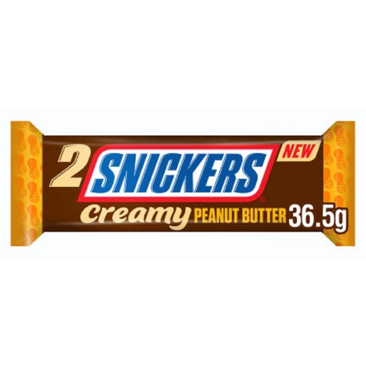 Snickers Creamy Peanut Butter Chocolate Bar 36.5g