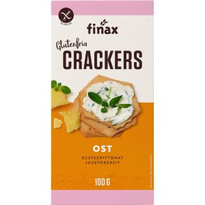 Finax Gluten-Free Cheese Crackers 100g