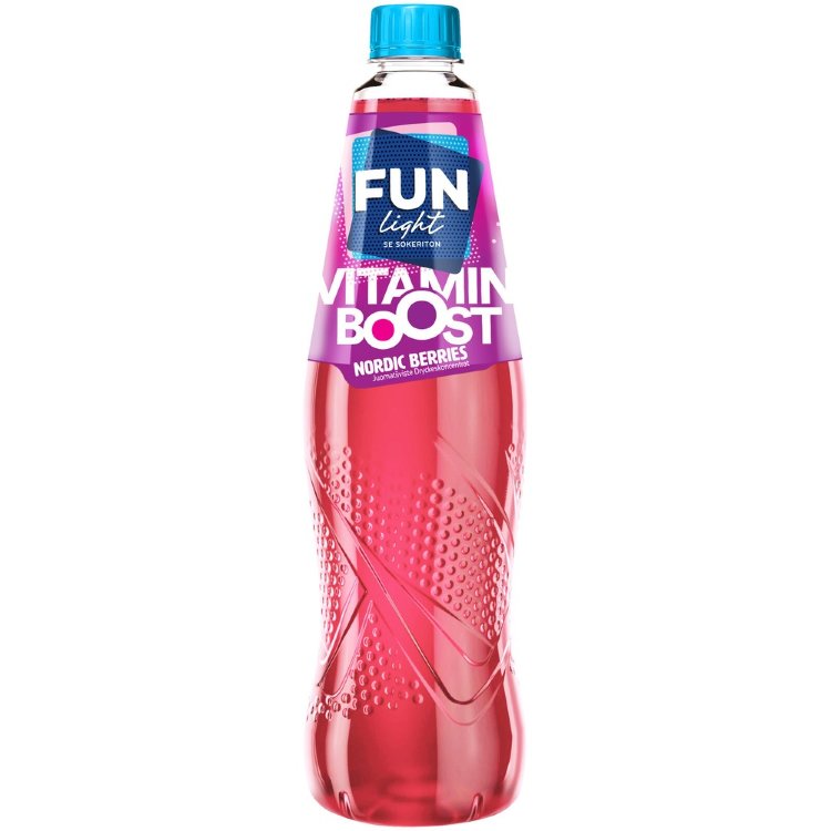 FUN Light Vitamin Boost Nordic Berries Drink Concentrate 0.8L