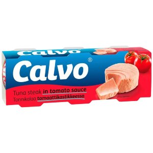 Calvo Tuna In Tomato Sauce 3x80/52g