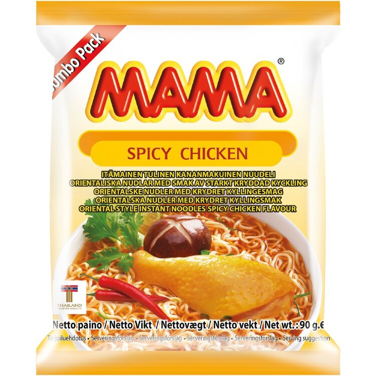 Mama Eastern Spicy Chicken Flavored Noodle 90g