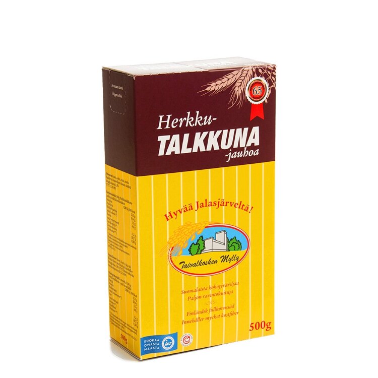 Delicious Talkkuna Flour 500g, Taivalkosken Mylly