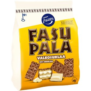 Fazer Fasupala White Chocolate Wafer Biscuit 199g