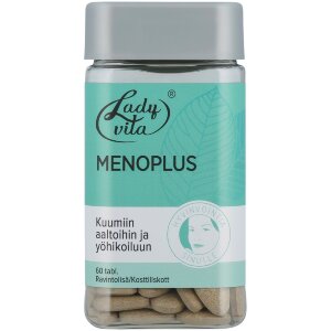 Ladyvita Menoplus Dietary Supplement Red Clover-Hops-Vitamin Tablet 60 Tabs