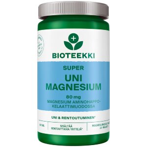Bioteekki Super Uni Magnesium Supplement 60 Tablets