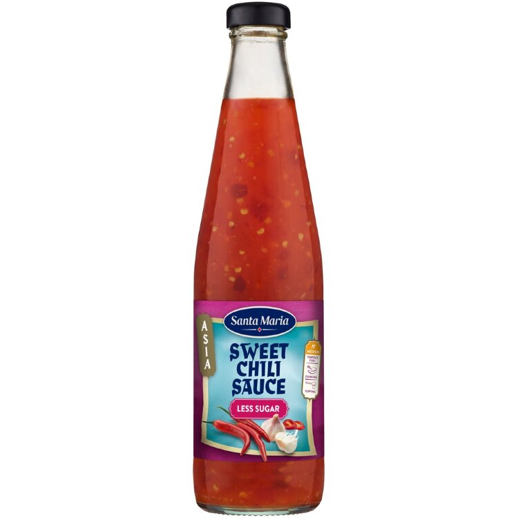 Santa Maria 500ml Sweet Chili Less Sugar Chili Sauce