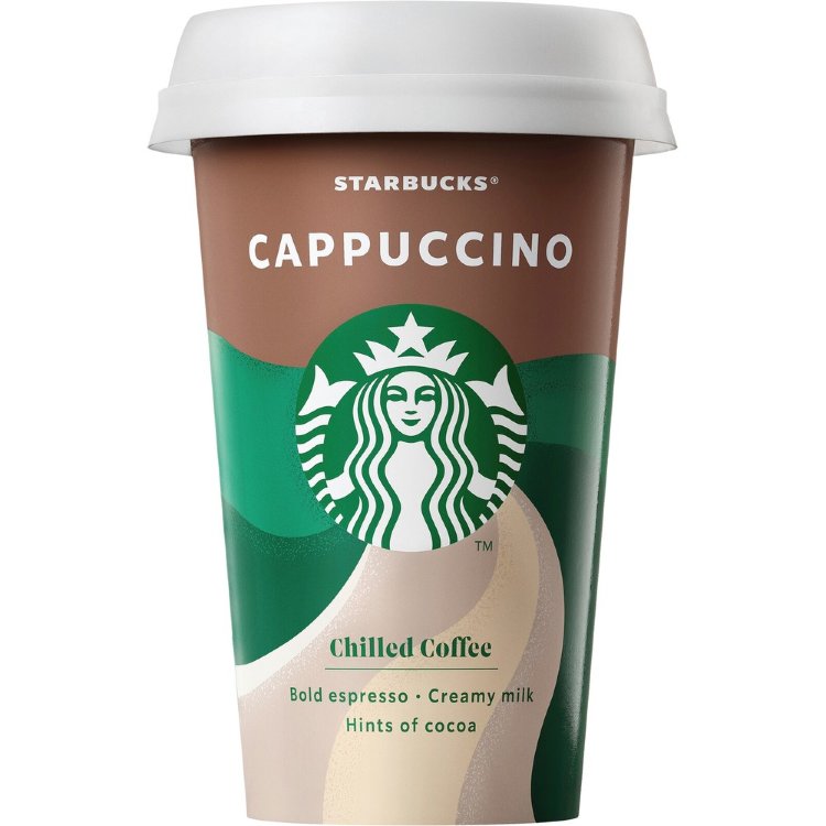 Starbucks 220 ml Cappuccino Coffee and Milk Drink