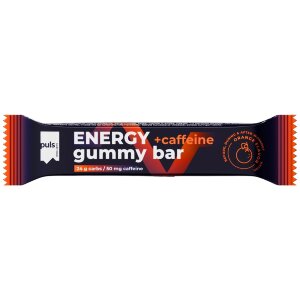 PULS Energy Gummy Bar+Caffeine Orange 30g