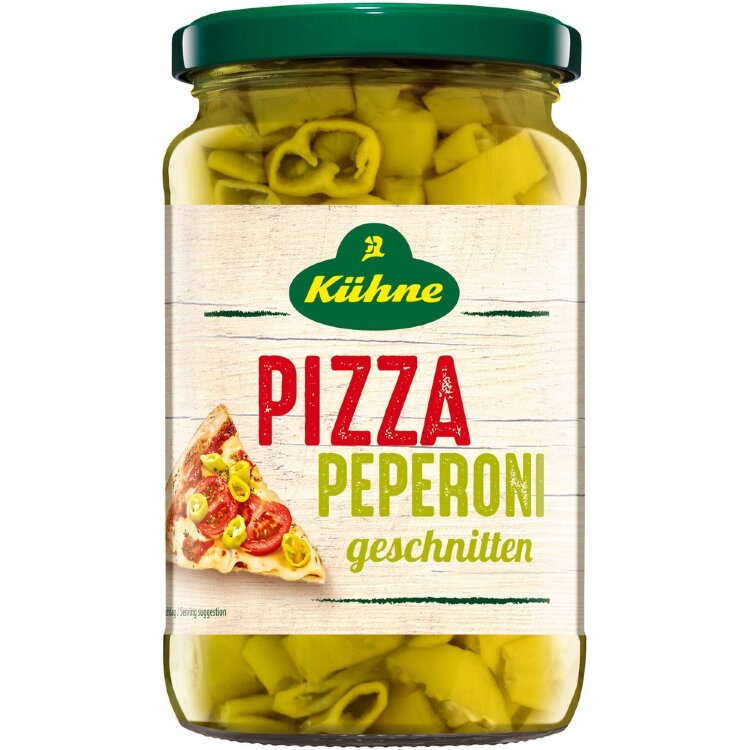 Kühne Pizza Pepperoni in Jar 370 ml