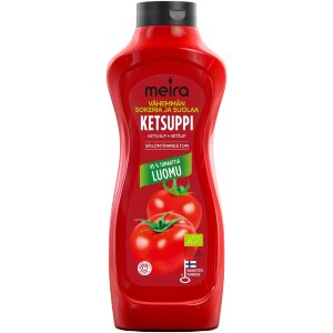 Meira Organic Ketchup Less Sugar And Salt 900g
