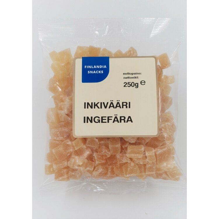 Finlandia Snacks Sugared Ginger 250g