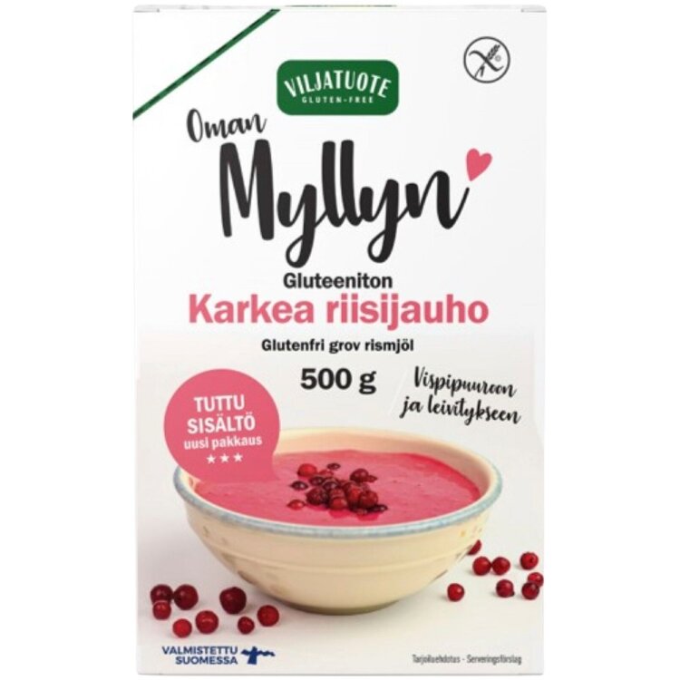 Virtasalmi Grain Product Gluten-Free Coarse Rice Flour 500g