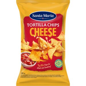 Santa Maria Tortilla Chips Cheese Cheese-Flavored Corn Tortilla Chips 185 g