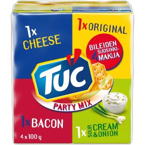 TUC Party Mix Salted Crackers 400g