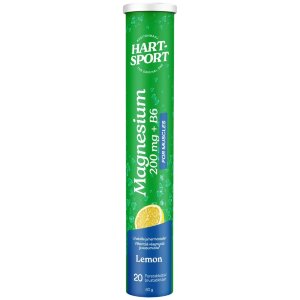 Hart-Sport Magnesium Effervescent Tablet Lemon 20 Tbl